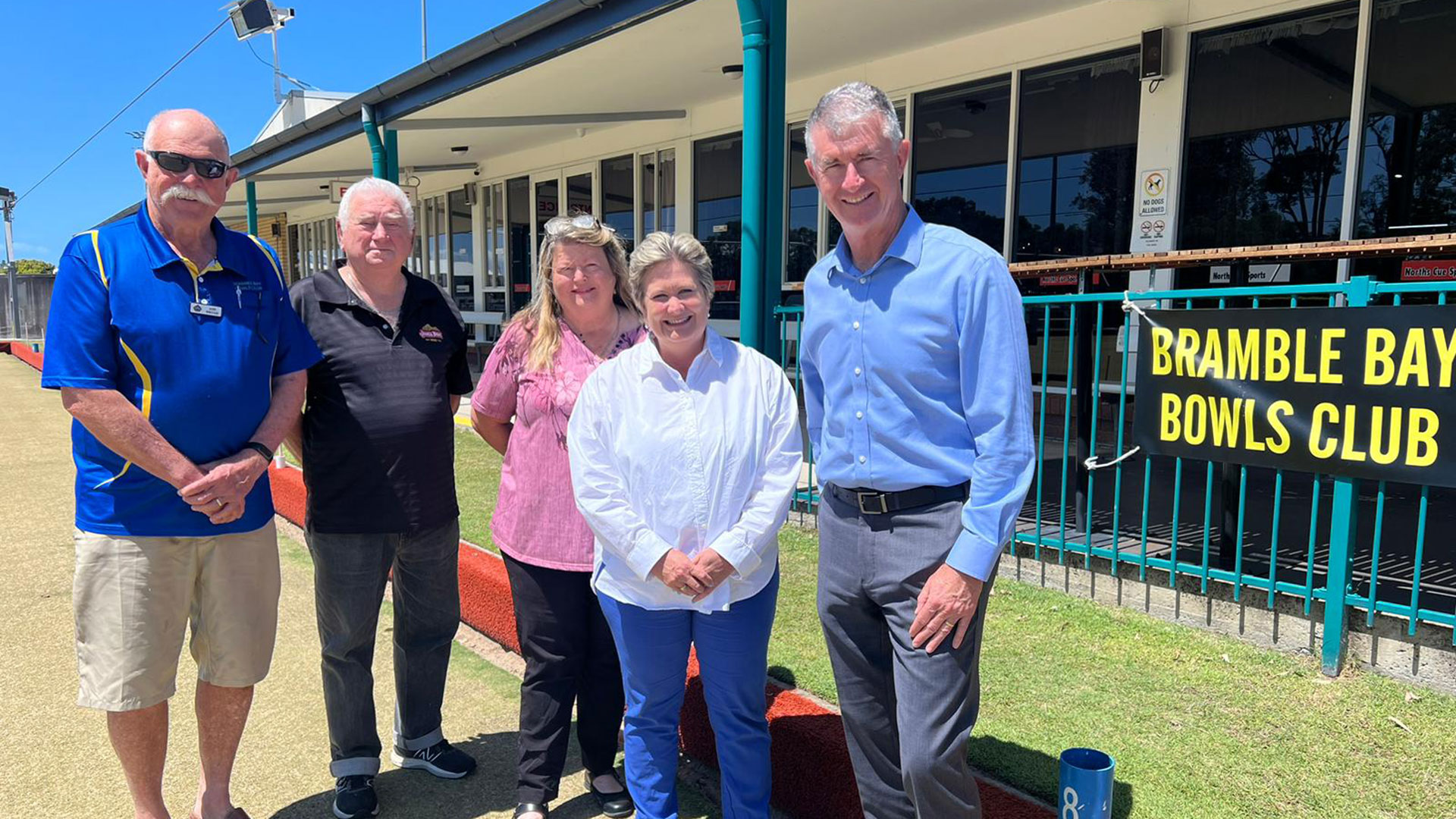 LNP announces funding for Bramble Bay Bowls Club